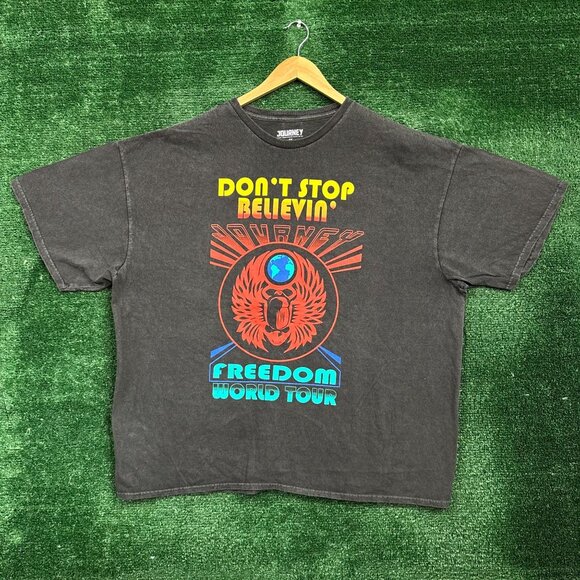 Journey Freedom World Tour Rock Band T-Shirt Size 3X - Picture 1 of 4